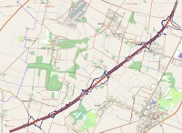 S8 Kobierzyce P&oacute;łnoc (z węzłem) do węzła Kobierzyce Południe (z węzłem)