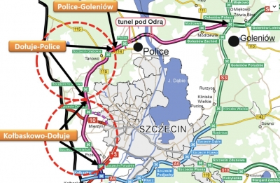S6 Zachodnie Drogowe Obejście Szczecina. Odcinek 3  Police &ndash; Goleni&oacute;w